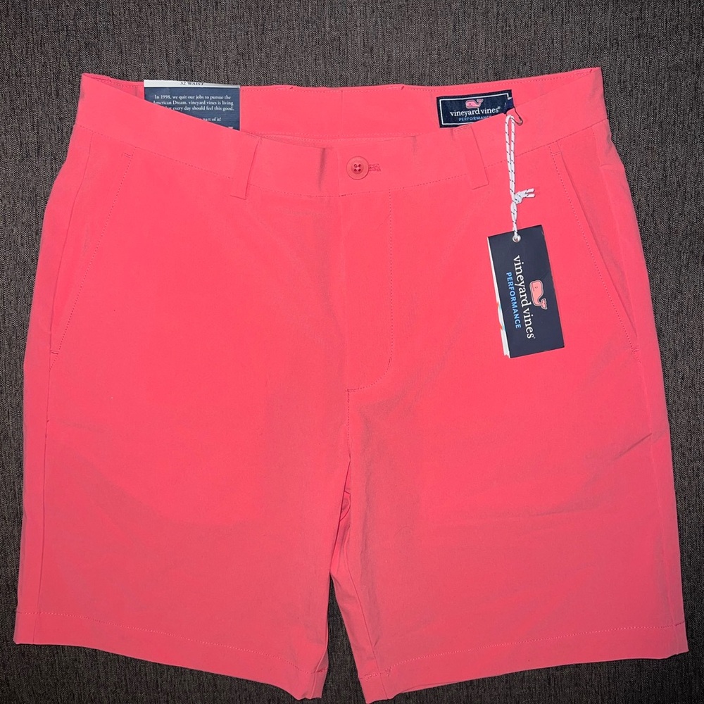 Vineyard Vines Men's Pink Breaker Shorts
